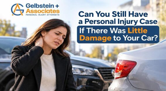 Can You Still Have a Personal Injury Case If There Was Little Damage to Your Car?